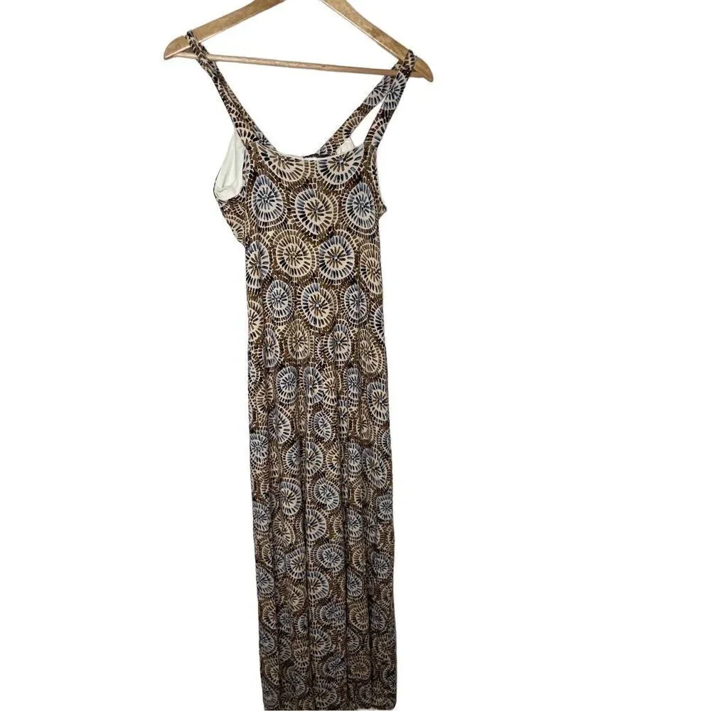 VTG Bordeaux Los Angeles Maxi Dress S‎